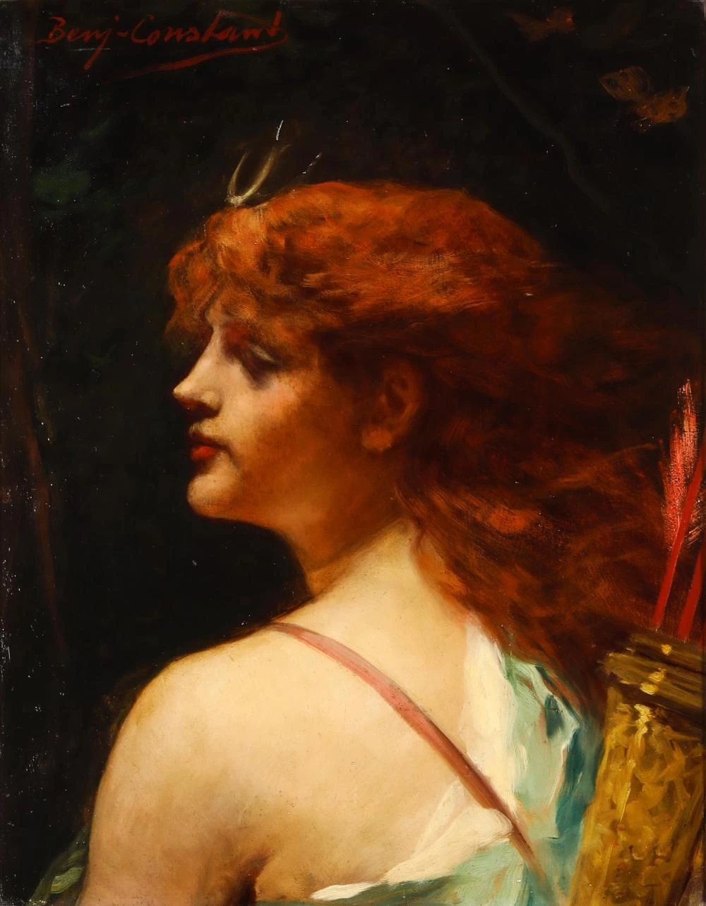 Jean - Joseph Benjamin, Constant, Diana